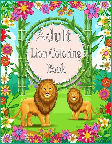 Adult Lion Coloring Book
