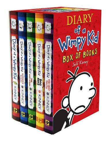 Diary of a Wimpy Kid Box of Books: (Diary of a Wimpy Kid)