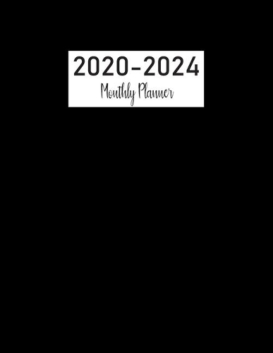 2020-2024 Monthly Planner
