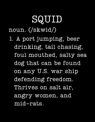 Squid: Military Gifts - 2020 Weekly Planner: A 52-Week Calendar (Definition, Humor)