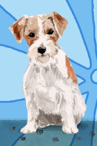Bullet Journal Notebook for Dog Lovers, Jack Russell Terrier Sitting Pretty 6