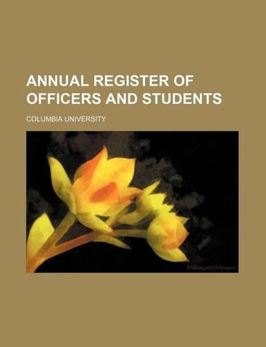 Annual Register of Officers and Students