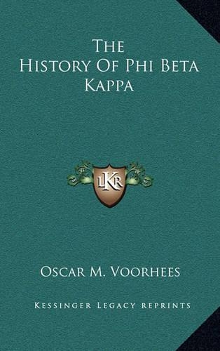 The History Of Phi Beta Kappa