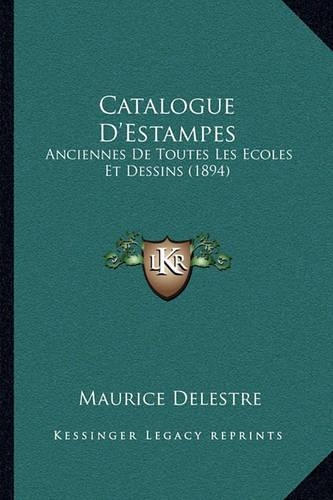 Catalogue D'Estampes
