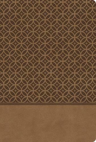 KJV Study Bible, Large Print, Leathersoft, Tan, Thumb Indexed, Red Letter