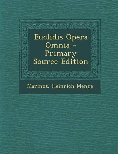 Euclidis Opera Omnia