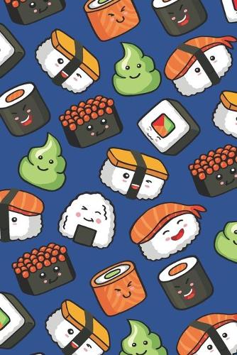 Sushi Gift - Sushi Journal: kawaii sushi notebook, sushi book, sushi gifts for women, sushi kids gift, sushi gifts for kids, sushi birthday party, sushi birthday gift, kawaii s