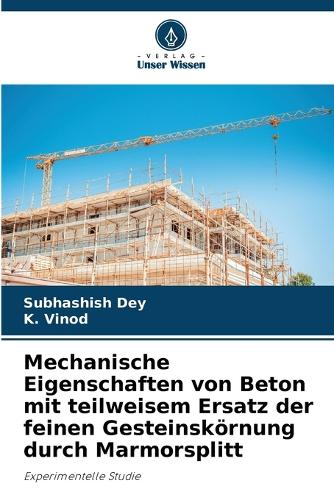 Mechanische Eigenschaften von Beton mit teilweisem Ersatz der feinen Gesteinskörnung durch Marmorsplitt
