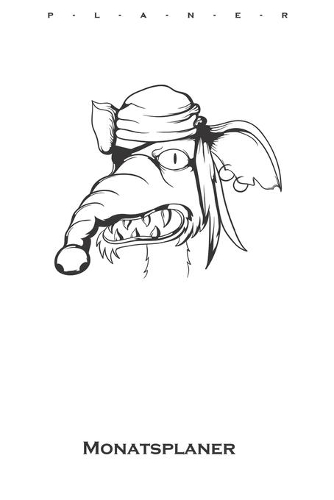 Elefanten Pirat Monatsplaner