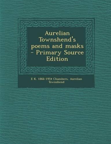Aurelian Townshend's Poems and Masks