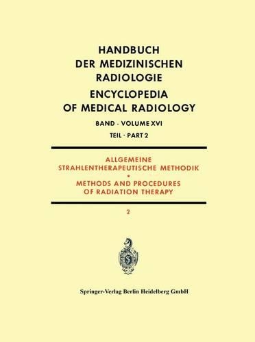 Allgemeine Strahlentherapeutische Methodik