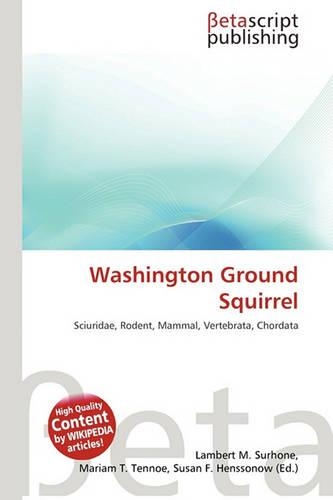 Washington Ground Squirrel: (English)