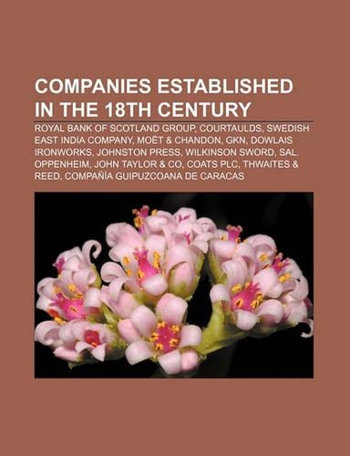 Companies Established in the 18th Century