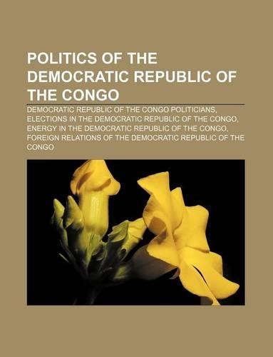 Politics of the Democratic Republic of the Congo