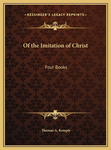 Of the Imitation of Christ