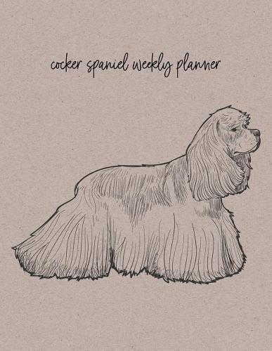 Cocker Spaniel Weekly Planner