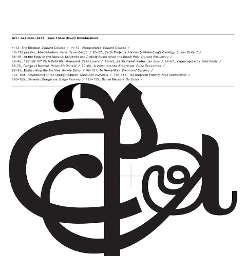 Art + Australia Issue Three (54.2): Unnaturalism: (54.2 Art + Australia)