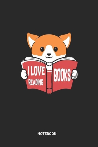 I Love Reading Books Notebook