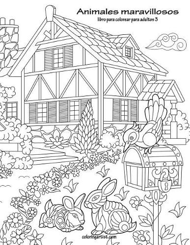 Animales maravillosos libro para colorear para adultos 3: (3 Animales Maravillosos)