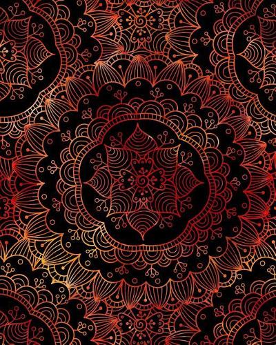 Journal Notebook Flower Mandala Pattern 7