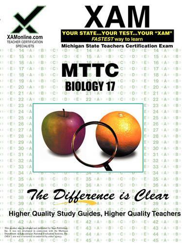 Mttc Biology 17 Teacher Certification Test Prep Study Guide