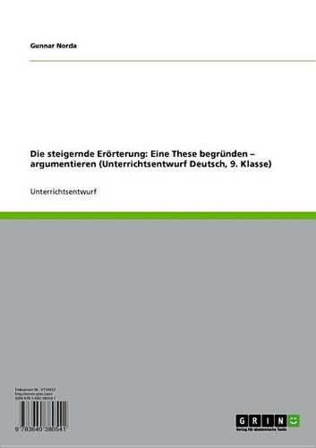 Die Steigernde Erorterung