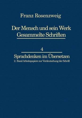 Franz Rosenzweig Sprachdenken