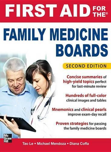 First Aid for the Family Medicine Boards, Second Edition