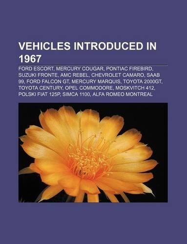 Vehicles Introduced in 1967