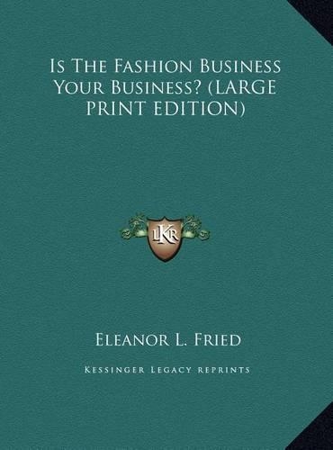 Is the Fashion Business Your Business?