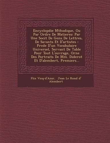 Encyclop�die M�thodique, Ou Par Ordre De Matieres