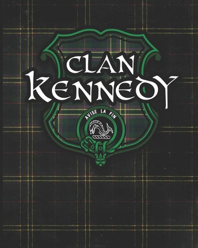 Clan Kennedy: Scottish Tartan Family Crest - Blank Lined Composition Notebook with Soft Matte Cover