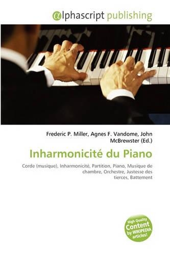 Inharmonicite Du Piano