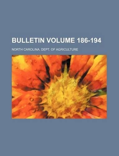 Bulletin Volume 186-194