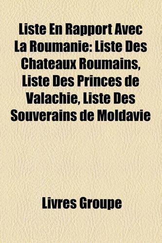 Liste En Rapport Avec La Roumanie