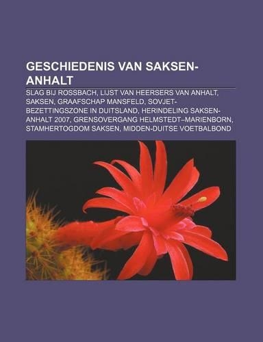Geschiedenis Van Saksen-Anhalt