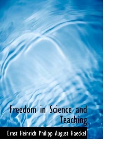 Freedom in Science and Teaching: (English)
