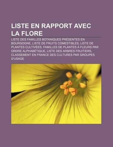 Liste En Rapport Avec La Flore