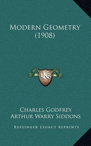 Modern Geometry (1908)