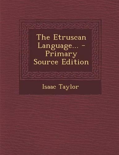 The Etruscan Language...