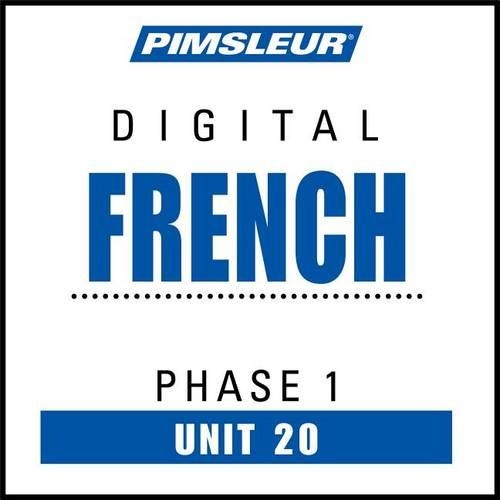 Pimsleur French Level 1 Lesson 20 MP3