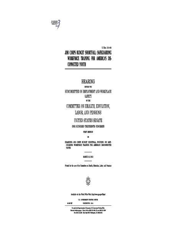 Job Corps Budget Shortfall