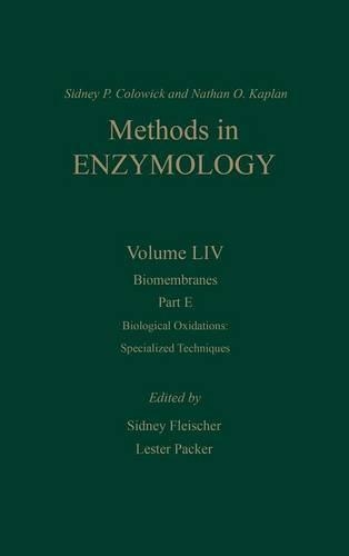 Biomembranes, Part E: Biological Oxidations: Specialized Techniques