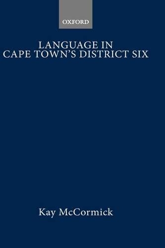 Language in Cape Town's District Six