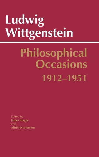 Philosophical Occasions: 1912-1951: 1912-1951(Hackett Classics)