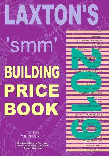 Laxton's SMM Building Price Book 2019