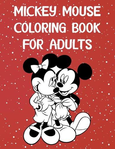 Mickey Mouse Coloring Book For Adults