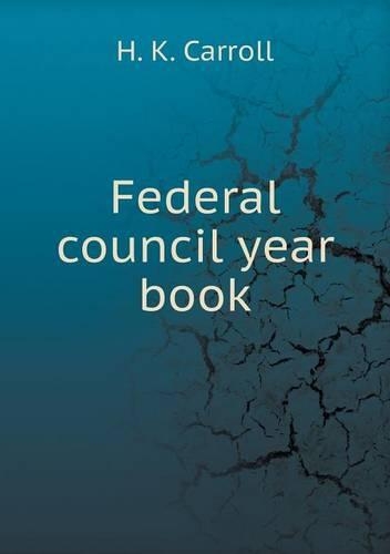 Federal council year book: (English)