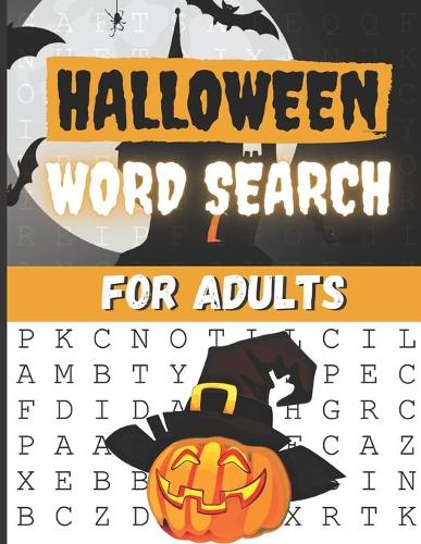 Halloween Word Search for Adults