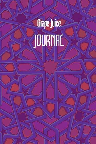 Grape juice JOURNAL: 6x9 Inch Lined Geometrical Islamic Art Journal/Notebook - Ramadan, Eid, Hajj, Umrah